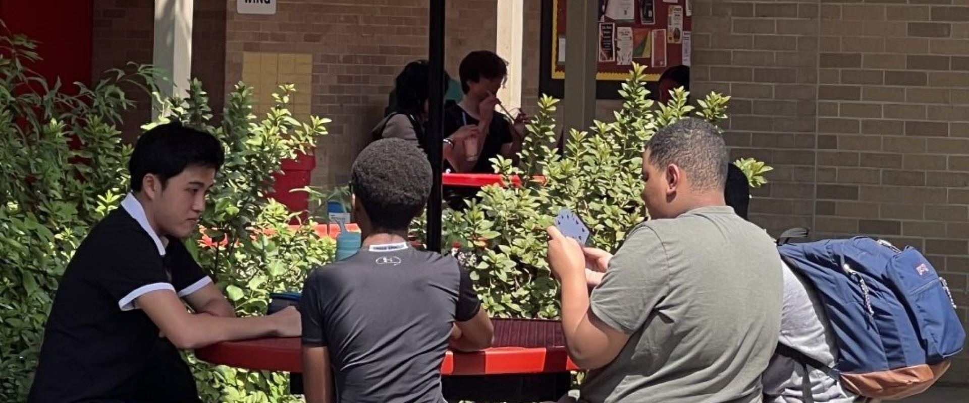 Group at lunch